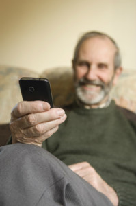 Pai com Smartphone
