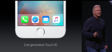iPhone 6 e iPhone 6S plus com sensor digitais
